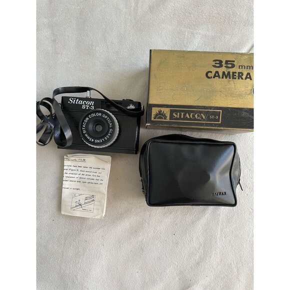 Sitacon ST-3 35mm Film Camera With Original Box Pouch & Instruction Manual - Picture 2 of 4